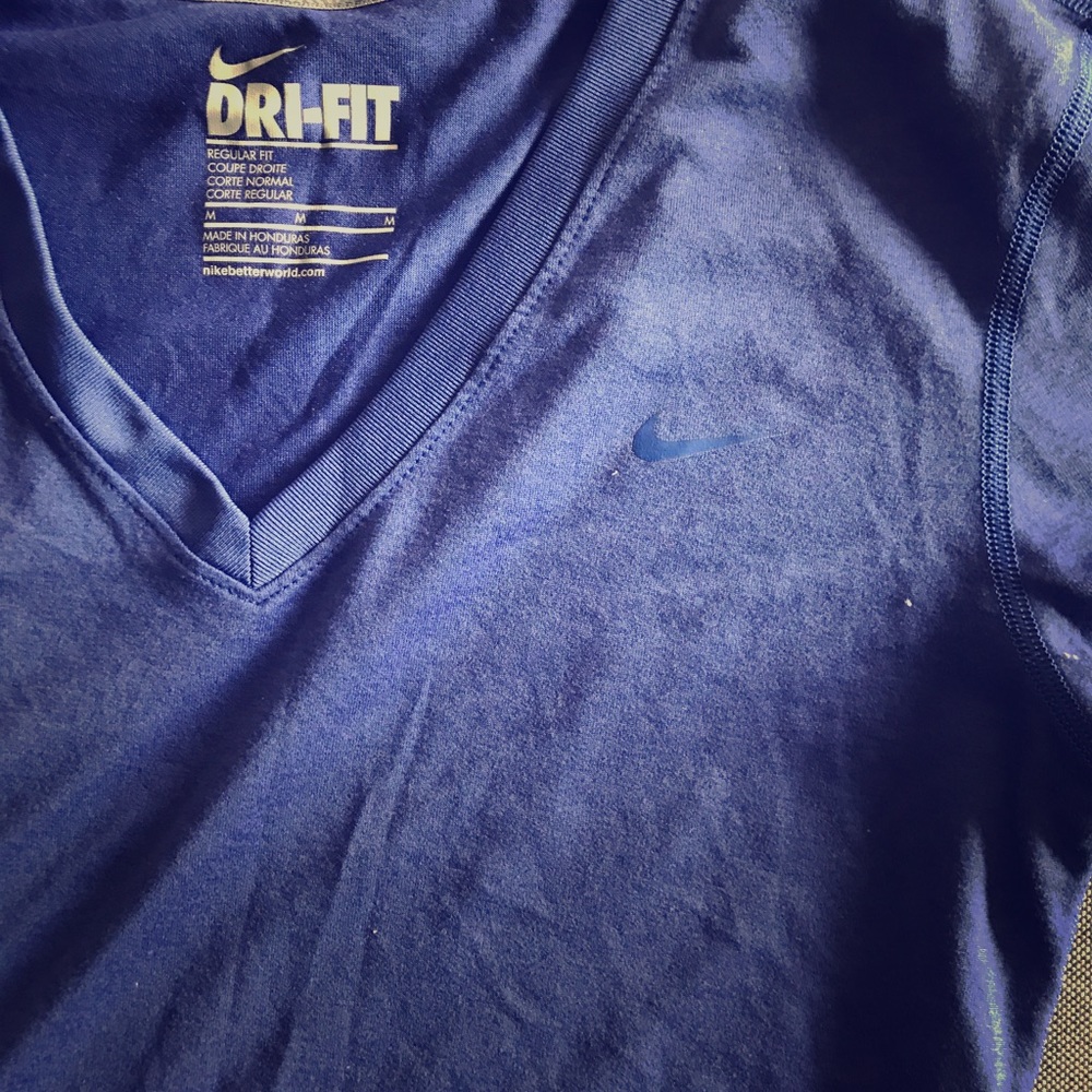 Nike Dri Fit Short Sleeve Shirt Size M